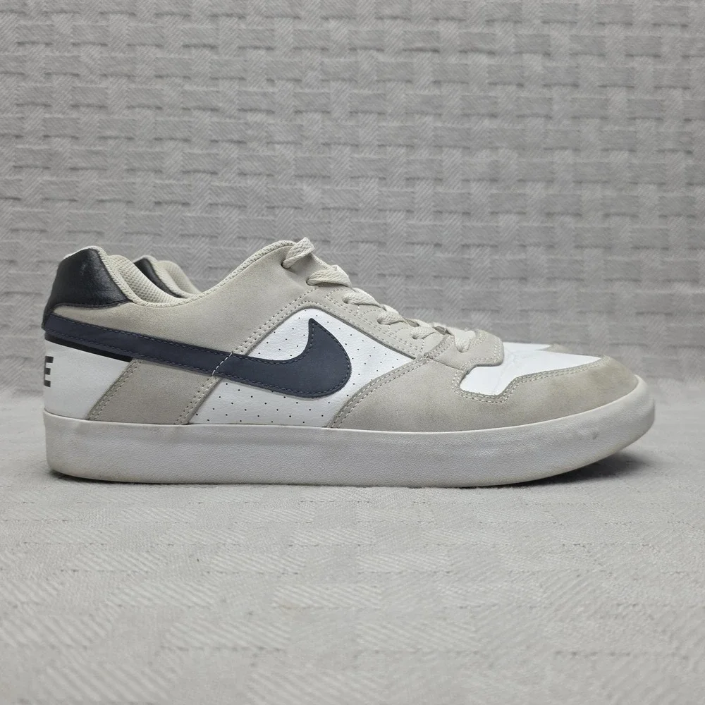 Nike Delta Force Vulc Sb White Thunder Blue Mens Size 11 942237-100O